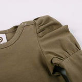 Fudge Cozy me puff sleeve body