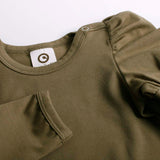 Fudge Cozy me puff sleeve body
