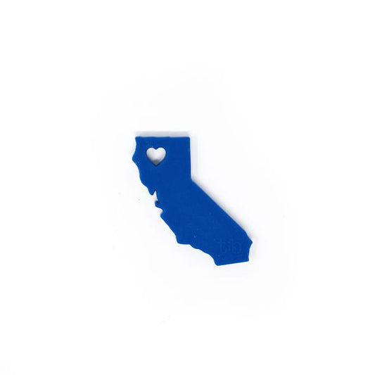 California Silicone Teether - Sapphire