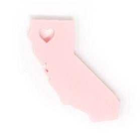 California Silicone Teether - Baby's Breath