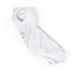 California Silicone Teether - Marble