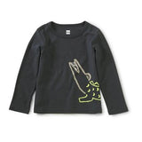 Awesome Alligator Graphic Tee: Indigo