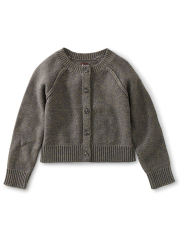 Sparkle Cardigan: CHARCOAL GREY HTHR