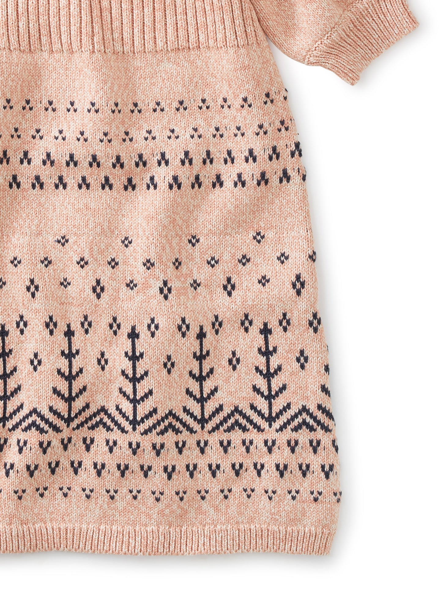 Cozy Sweater Dress: Dusty Coral