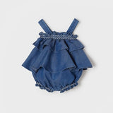 Denim Romper: Denim