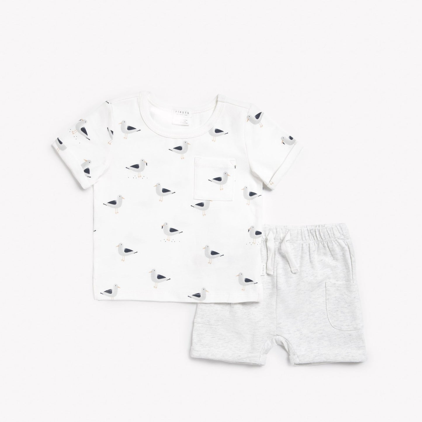 Grey Baby Cargo Shorts