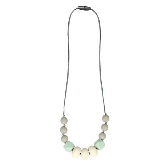 Teething Necklaces: Mint