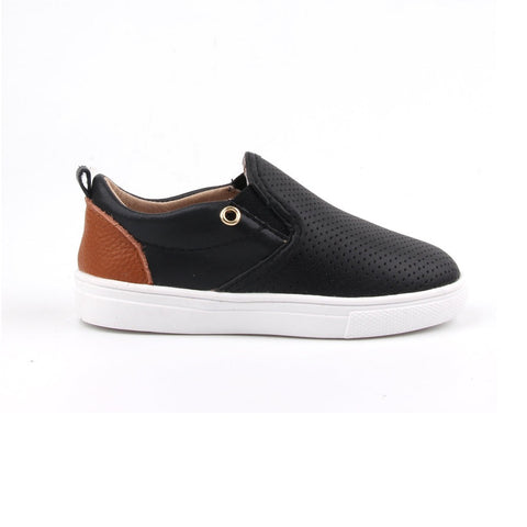 Black Quinn Slip On