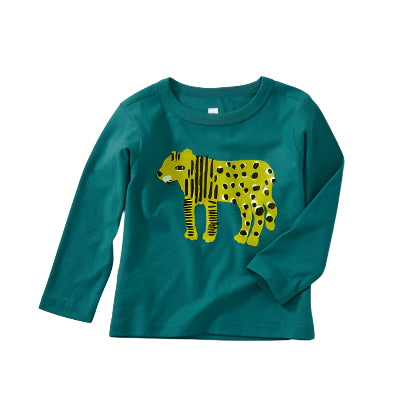 Liger Graphic Long Sleeve Tee: Scuba