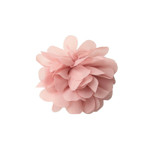 Chiffon Pom Pom Clip | cherry