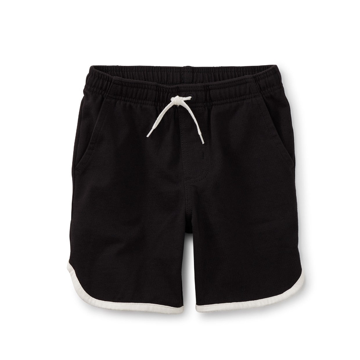 Ringer Shorts: Jet Black
