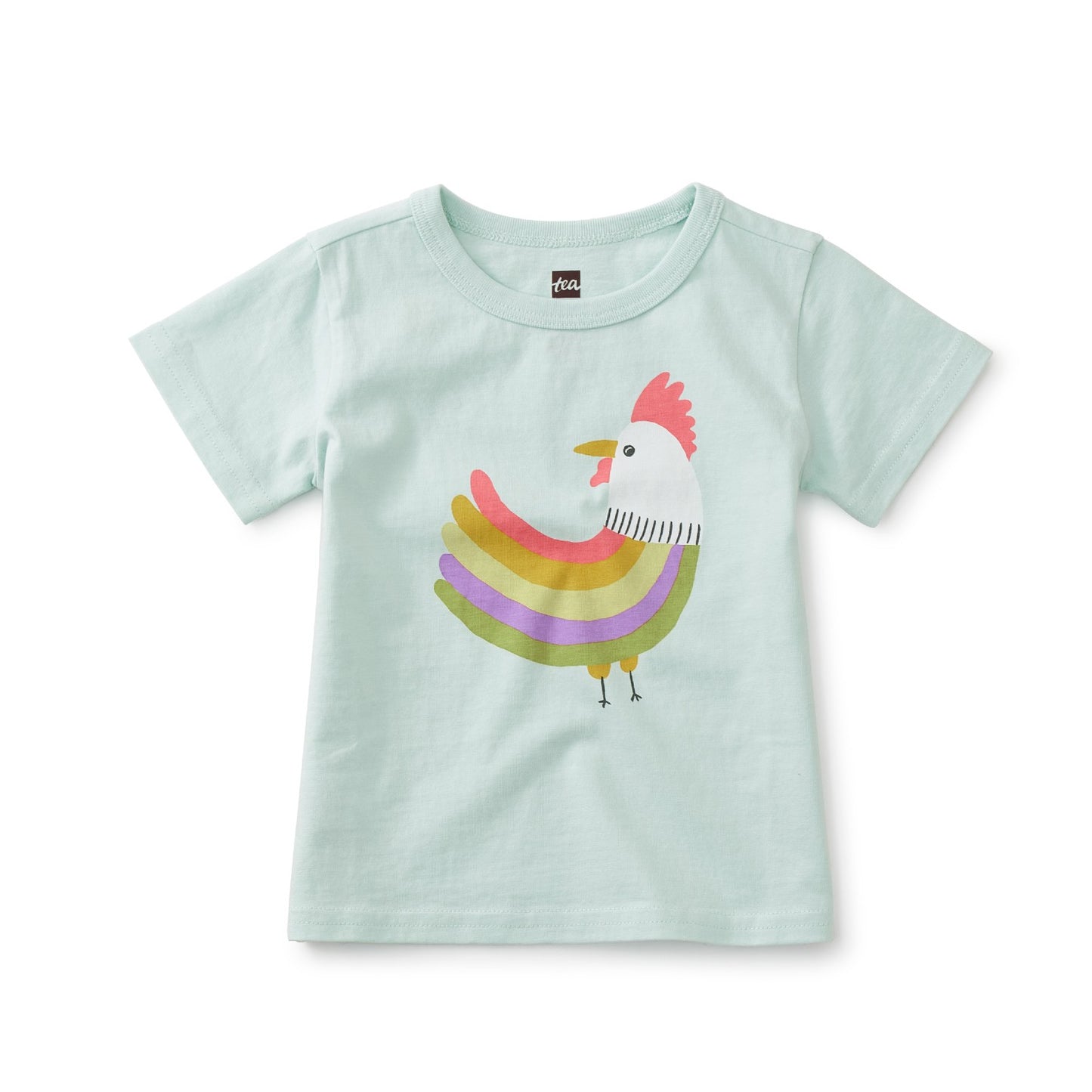 Rainbow Rooster Tank: Garden Party
