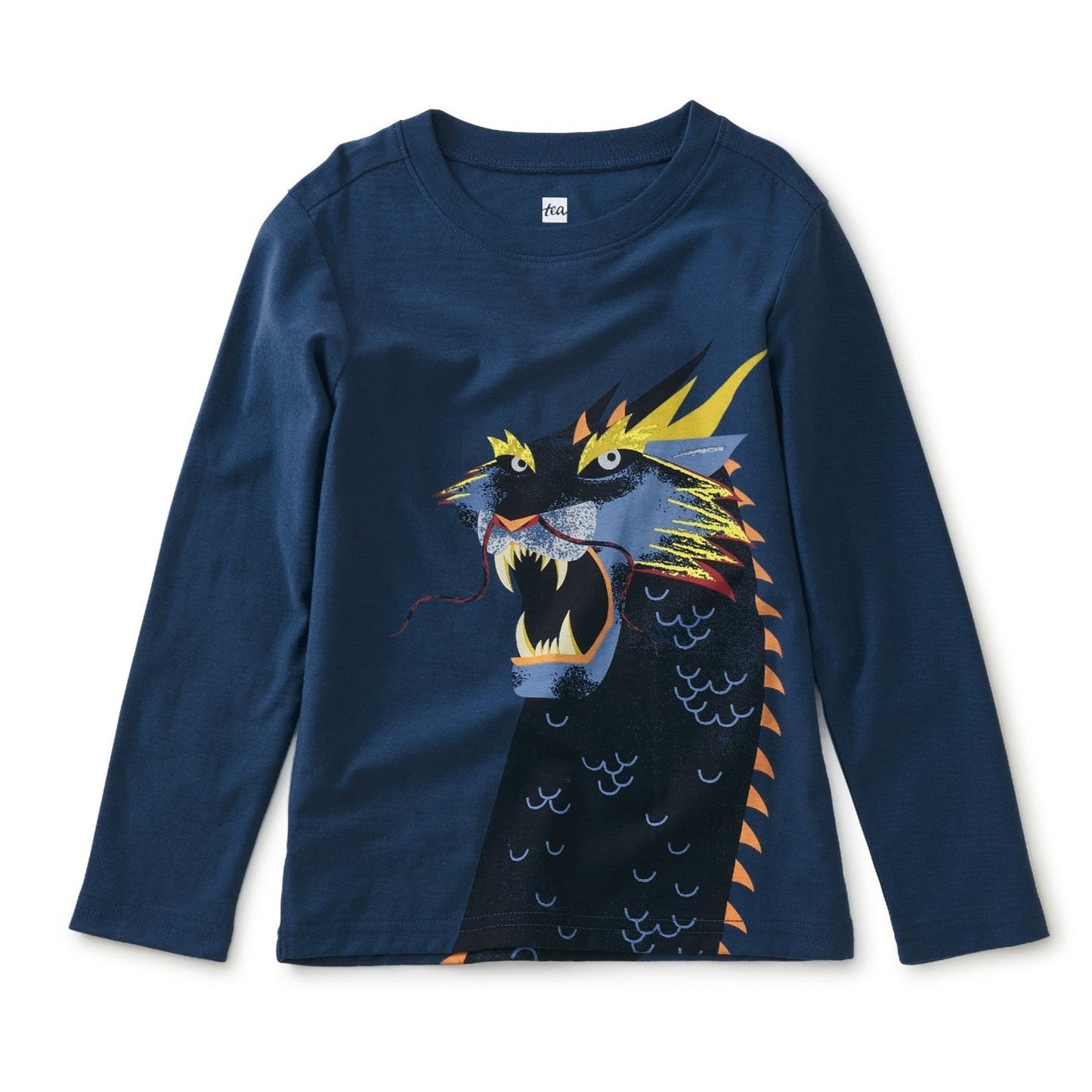 Dragon Roar Graphic Tee: Regatta Blue