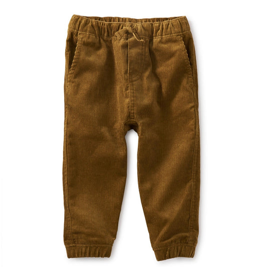 Corduroy Baby Pants: Raw Umber