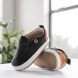 Black Quinn Slip On