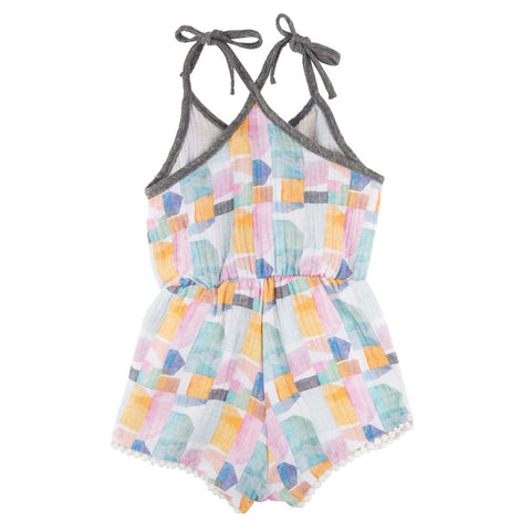 Aria Romper Watercolors