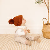 Classic Pom Hat-Cinnamon