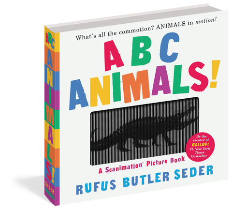 ABC Animals: A Scanimation Book