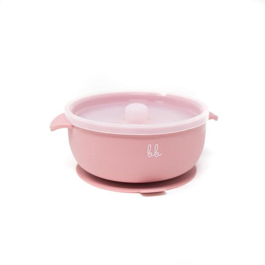 Silicone Bowl - Dusty Rose