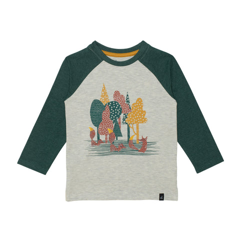 Fox in the Forest Raglan