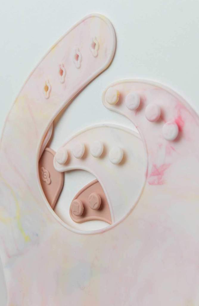 Silicone Bib - Rainbow Tie Dye