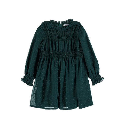 Plumeti Dress: Duck Green