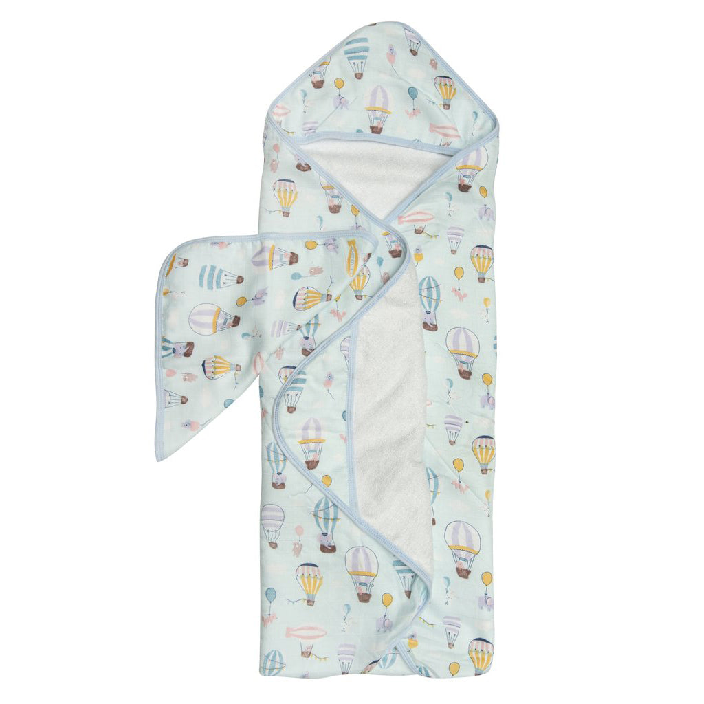 Up Up and Away Hooded Towel Set