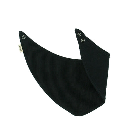 The Handkerchief Bib: Black