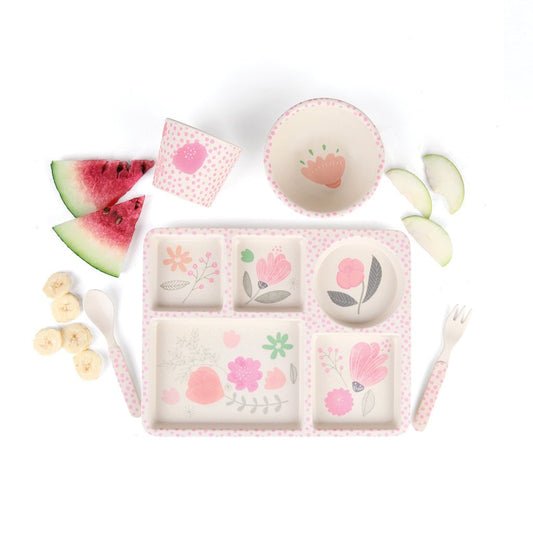 Flower Garden 5 PC Bamboo Set