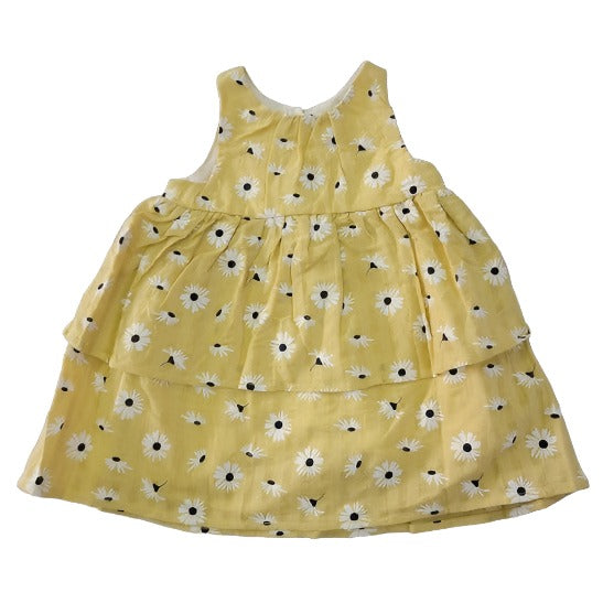 Daisies and Me Woven Dress: Yellow