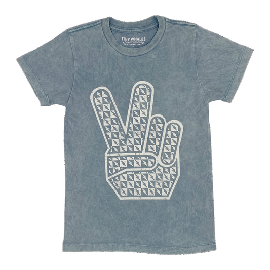 Peace Out Tee Shirt: Mineral River
