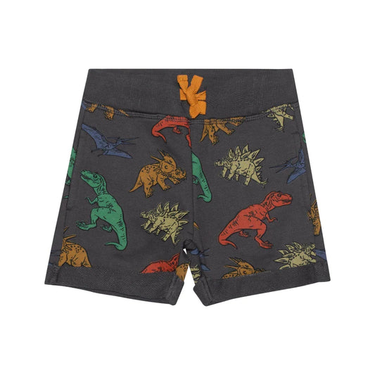 Short Printed French Terry: AOP Dino