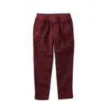Timeless Stretch Twill Pant: Red Mahogany