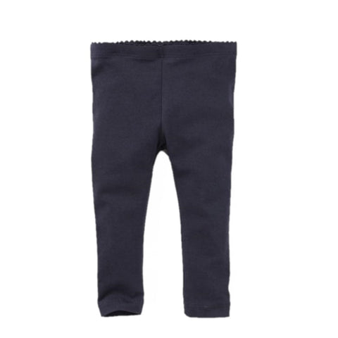 Skinny Solid Baby Leggings: Heritage Blue