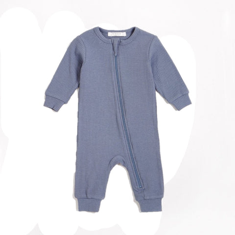 Steel Blue Ribbed Sleeper