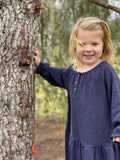 Anne Dress: Navy