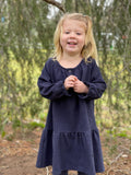 Anne Dress: Navy