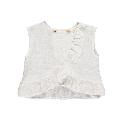 Aria Top: White