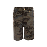 Camo Denim Shorts