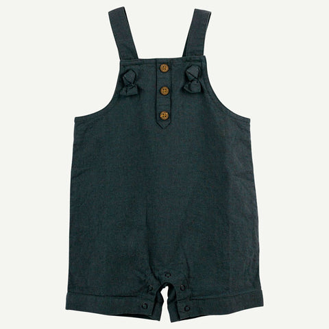 Woven Charcoal Shortall