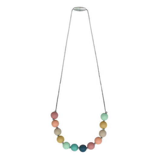 Teething Necklaces: Rainbow