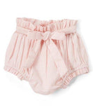 Blush Pleated Waist Baby Bloomer