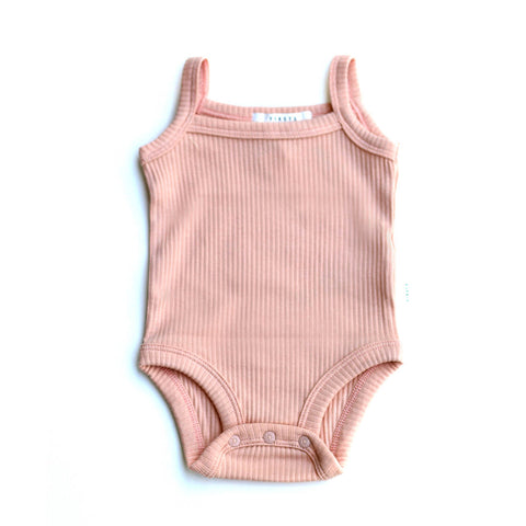 Baby Girl Blush Tank Bodysuit