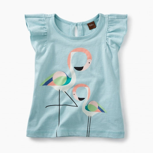 Flamingo Graphic Baby Tee
