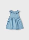 Button Front Denim Dress