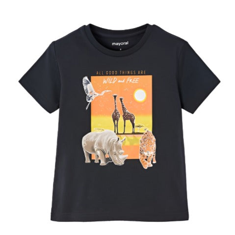 "Glows in the dark" Wild & Free Tee: Torndo