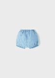 Faux Button Front Denim Bloomers