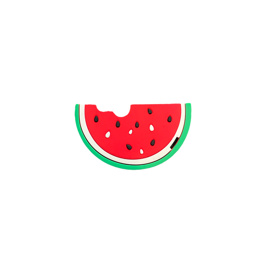 Watermelon Silicone Teether-Red & Clip