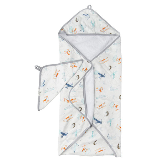 Born To Fly Hooded Towel Set