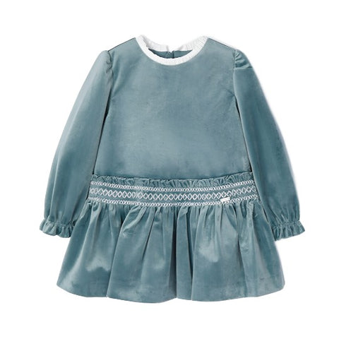 Dress with smock: Lake